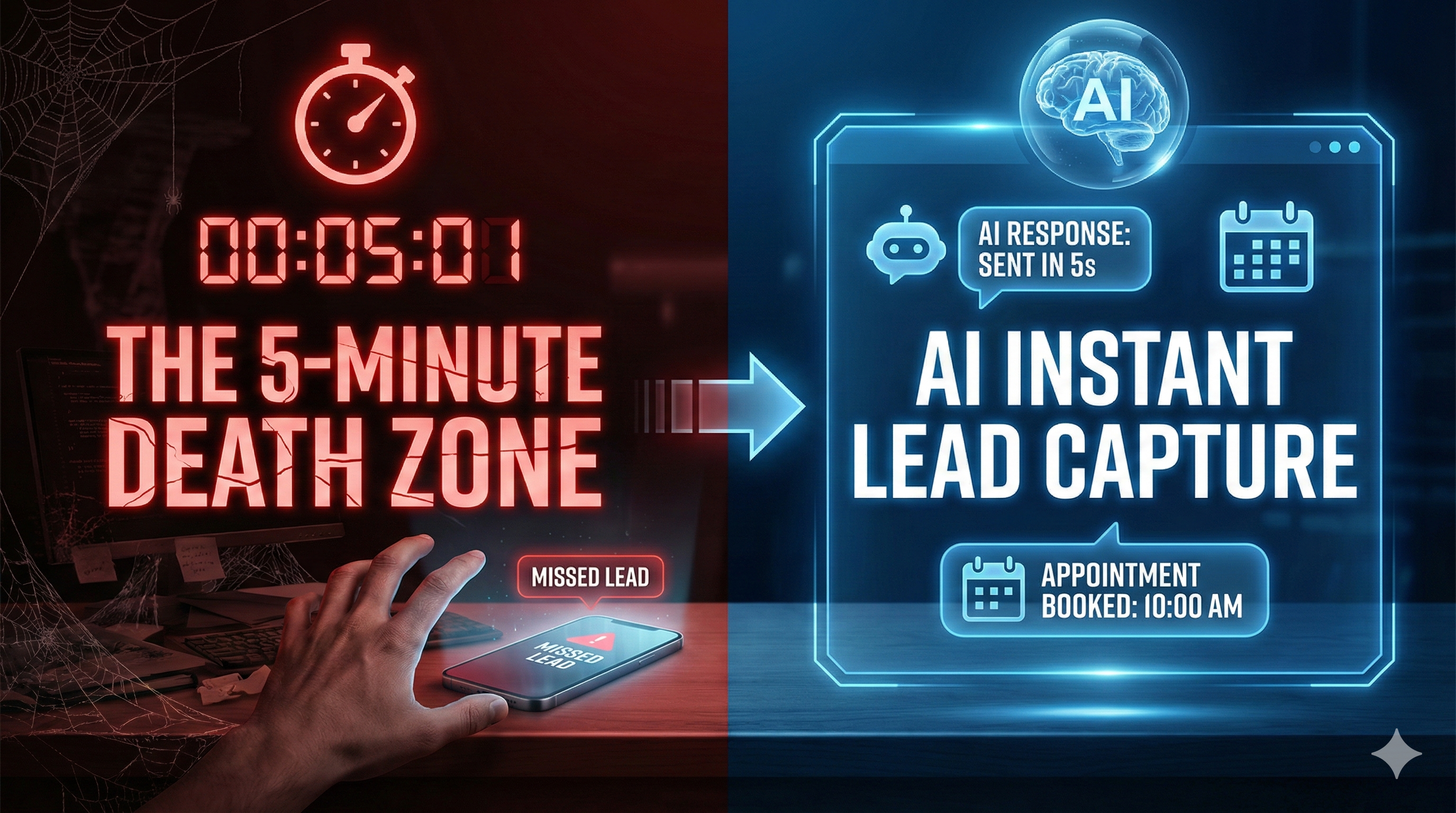 The 5-Minute Death Zone: Why the 'Contact Us' Form is Costing You Millions