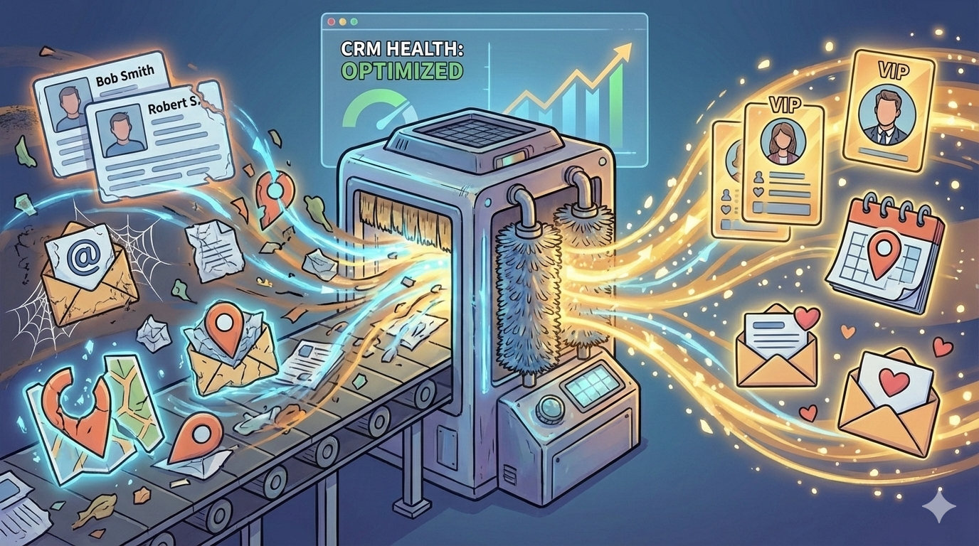 The CRM Spring Clean: How to Tidy Up Without Losing the Gold