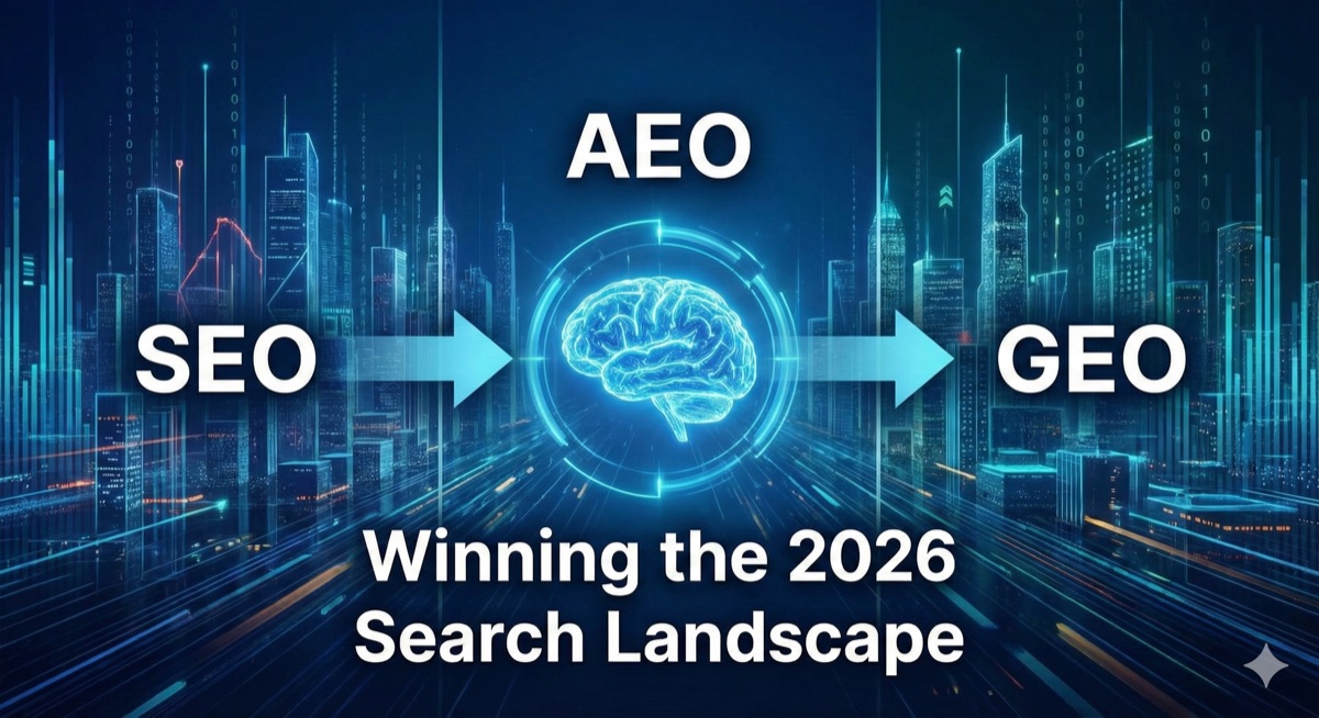 SEO vs. AEO vs. GEO: Winning the 2026 Search Landscape